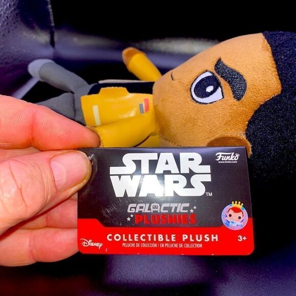 Star Wars Funko Galactic Plushie Finn NWT - Picture 11 of 11